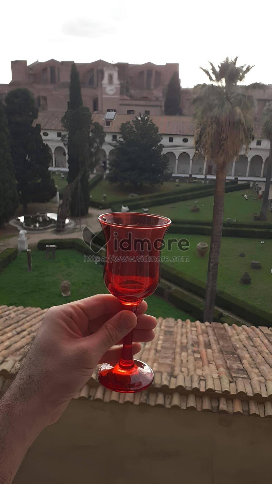 Camera X2 Con Magnifica Vista Sul Chiostro Di Michelangelo E Le Terme Di Diocleziano Rom Exterior foto